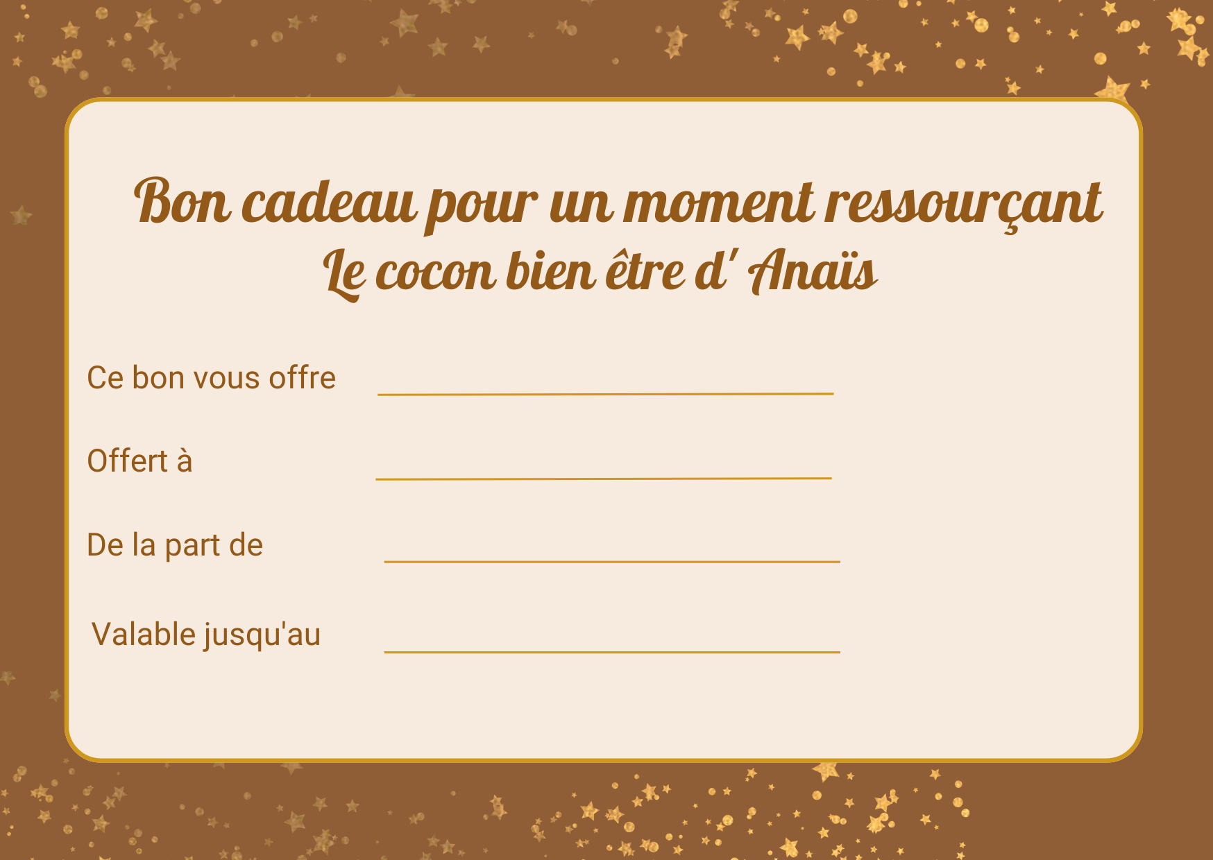 carte cadeau